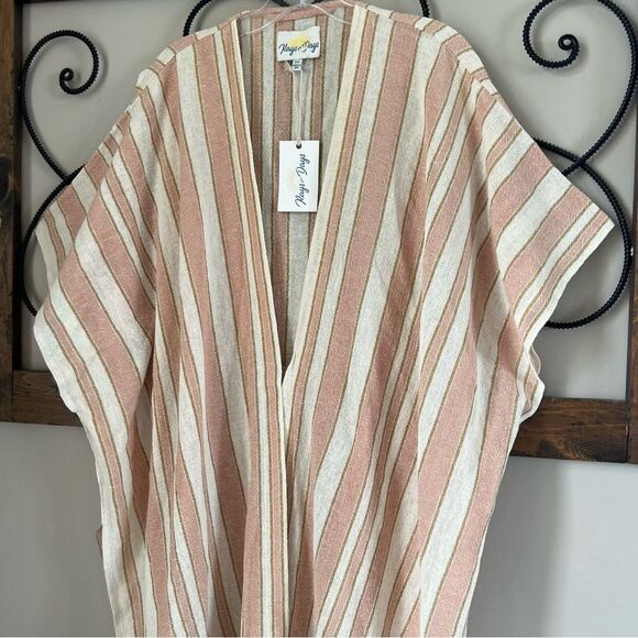 REVOLVE Rays For Days The Coco Cabana Kimono Coverup Western Poncho Wrap - Picture 10 of 15